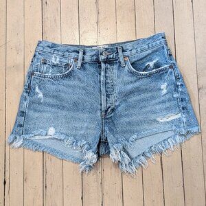 Agolde sz 28 Parker Organic Cotton Cutoff Shorts A026-811 45034